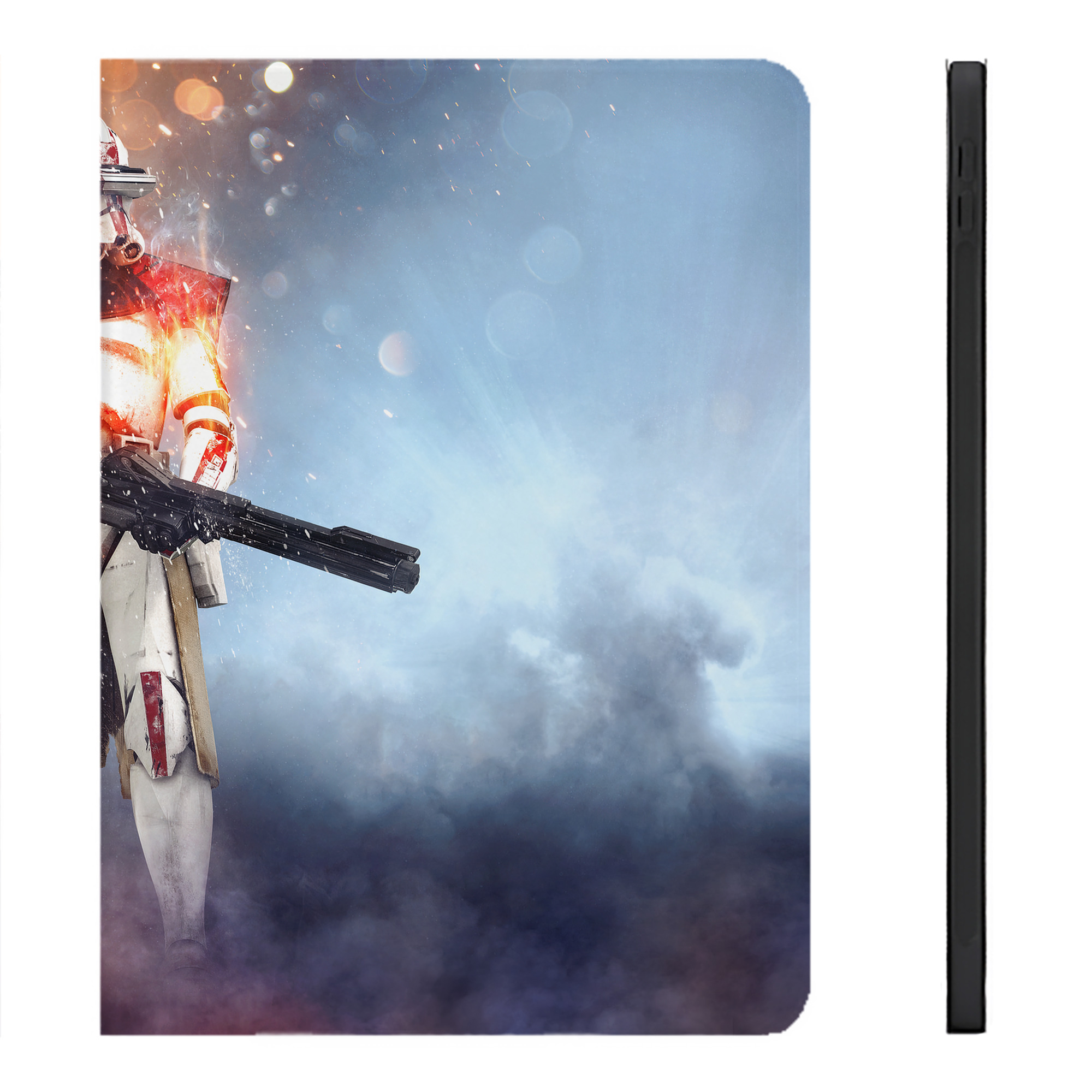 （画像用） スター・ウォーズ Star Wars IPadケース ペンホルダー付き ブックスタイルデザイン